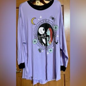 Disney Nightmare Before Christmas Sleep Shirt